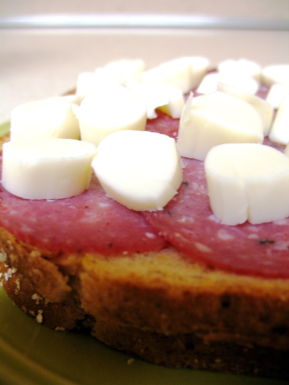 The College Food Blog Grilled Salami and Mozzarella Sandwiches