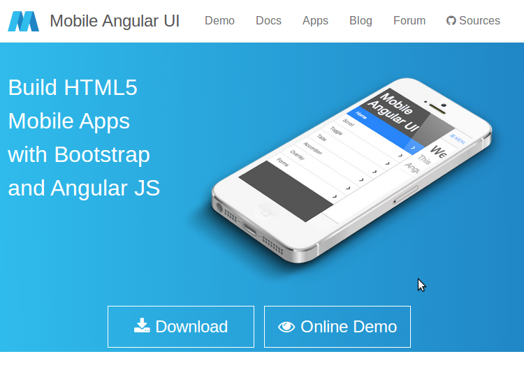 ANGULARJS MOBILE UI DESARROLLO WEB MOVIL code app web
