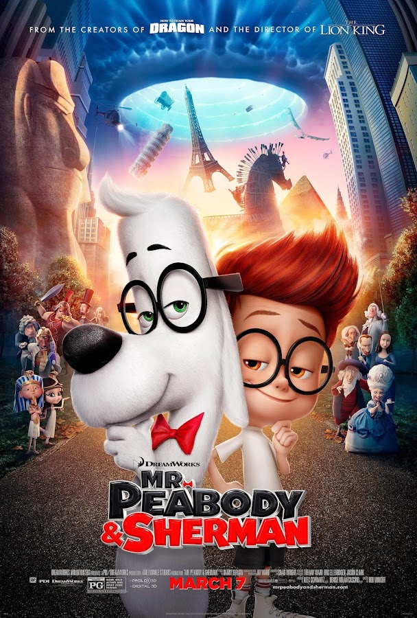 ตัวอย่างหนังใหม่ : Mr.Peabody And Sherman (ผจญภัยท่องเวลากับนายพีบอดี้และเชอร์แมน) ซับไทย poster