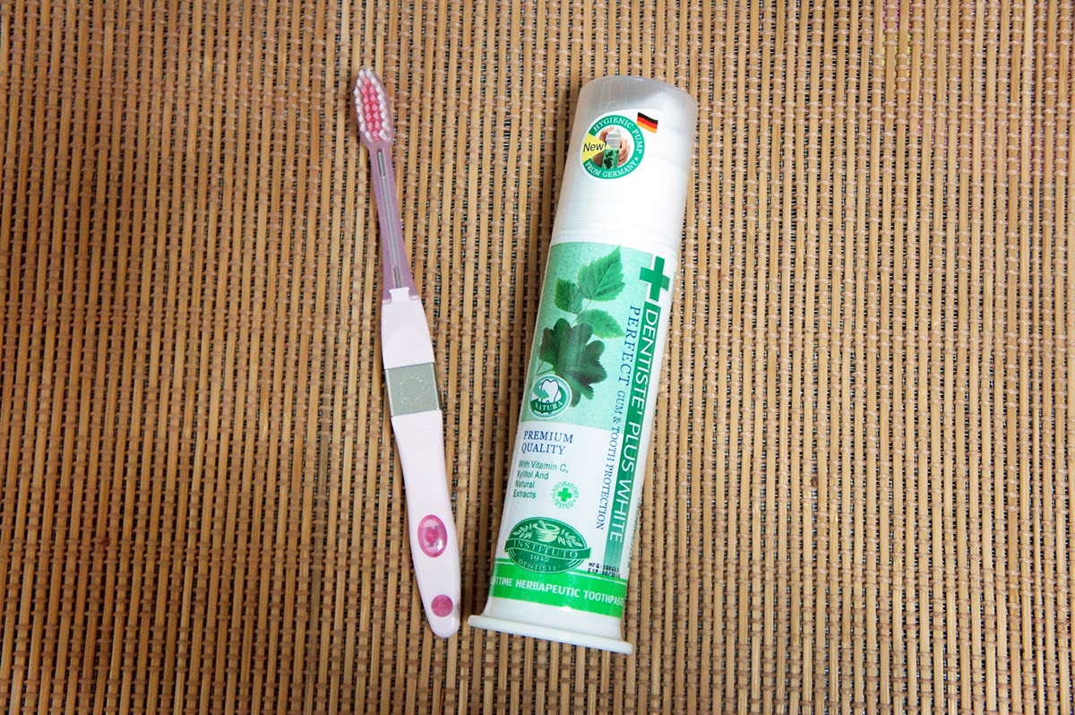Dentiste Plus White Toothpaste & Kiss You Ionic Toothbrush The Dainty