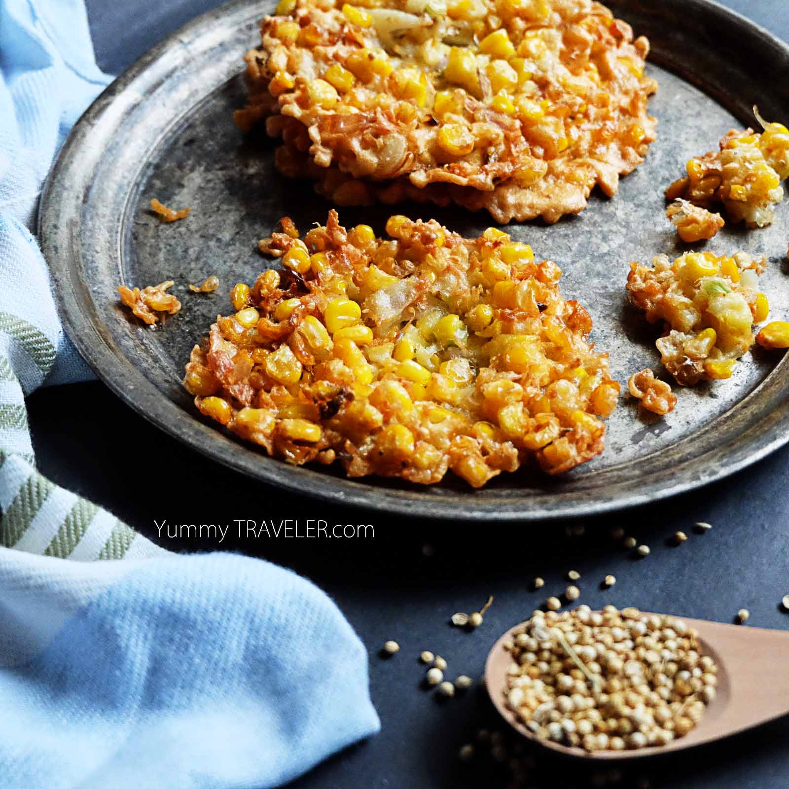 The Yummy Traveler Recipe Corn Fritters / Perkedel Jagung Manado Style