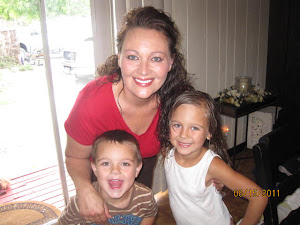 Me and two youngest children Olivia and Hank