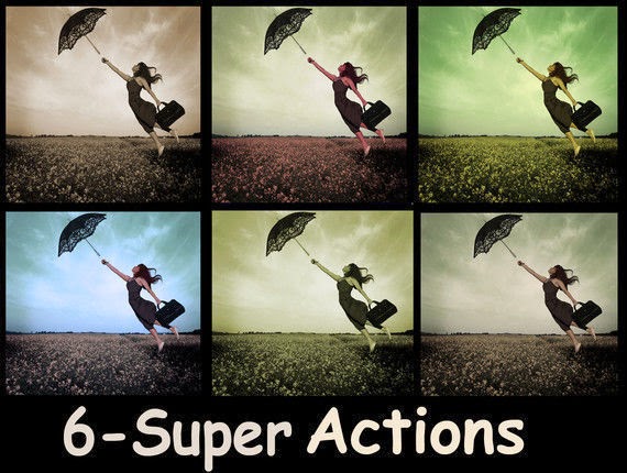 Vintage Dream PS Actions in Photoshop Vintage Dream PS Actions in Photoshop