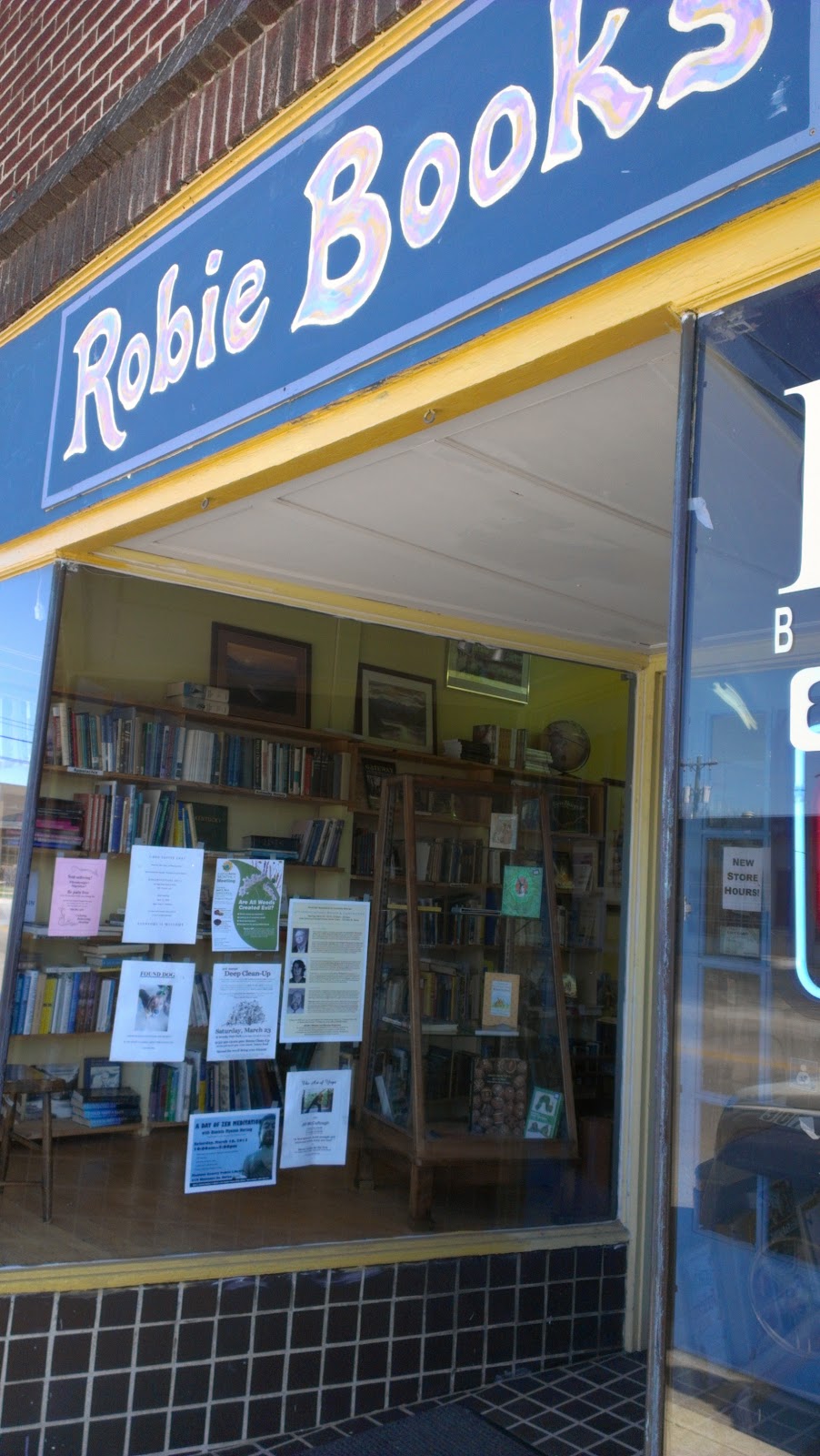 Belle, Book, and Candle Robie Books and Berea, Kentucky