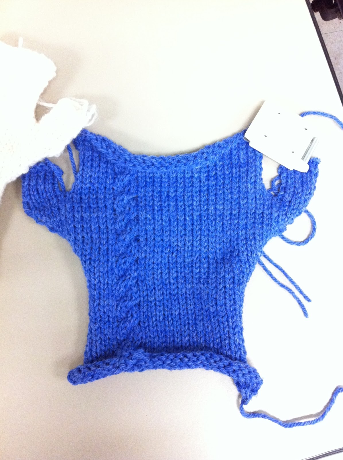 Machine Knitting Fun Fingerless Gloves by Karalyn