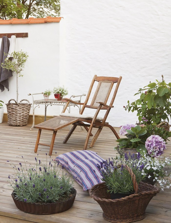 Decoración Fácil: INSPIRACION PARA DECORAR UN PATIO