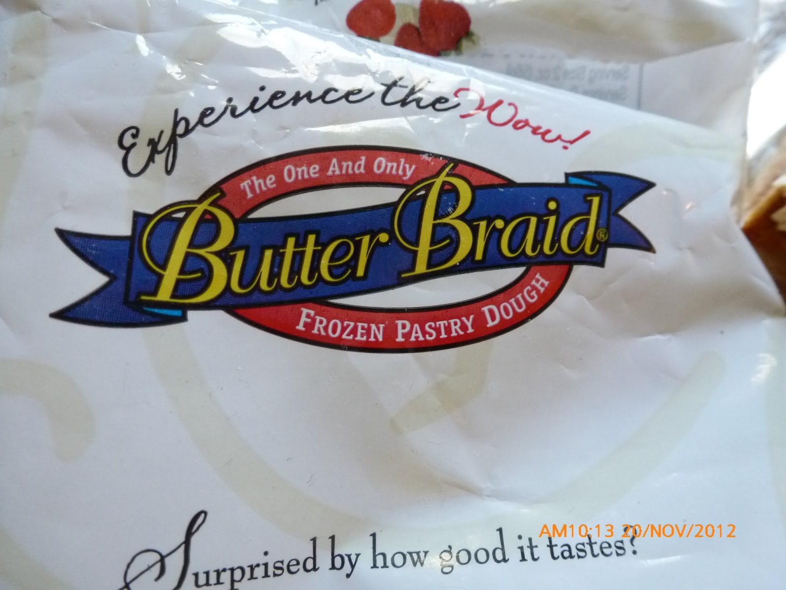 Under the Sun Trying Out Frozen Pastry Dough Butter Braid