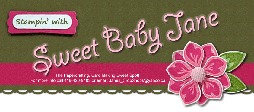Stampin' with Sweet Baby Jane