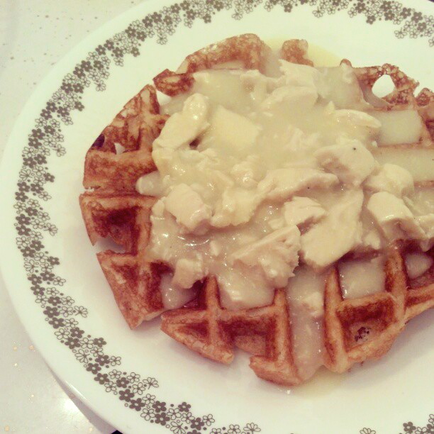 The Funky Junkie A Dose of PA Dutch Chicken and Waffles