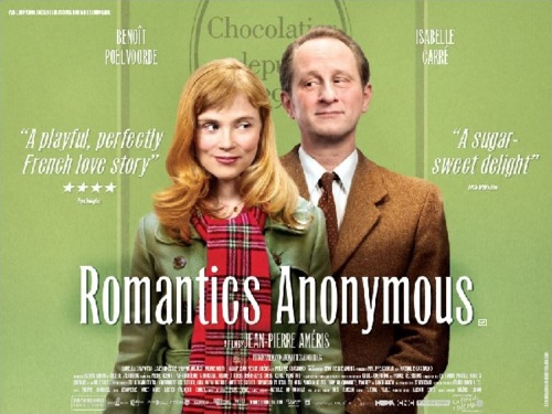 Two shy people fall in love.