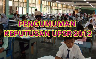 bahawa keputusan peperiksaan ujian pencapaian sekolah rendah upsr 2012