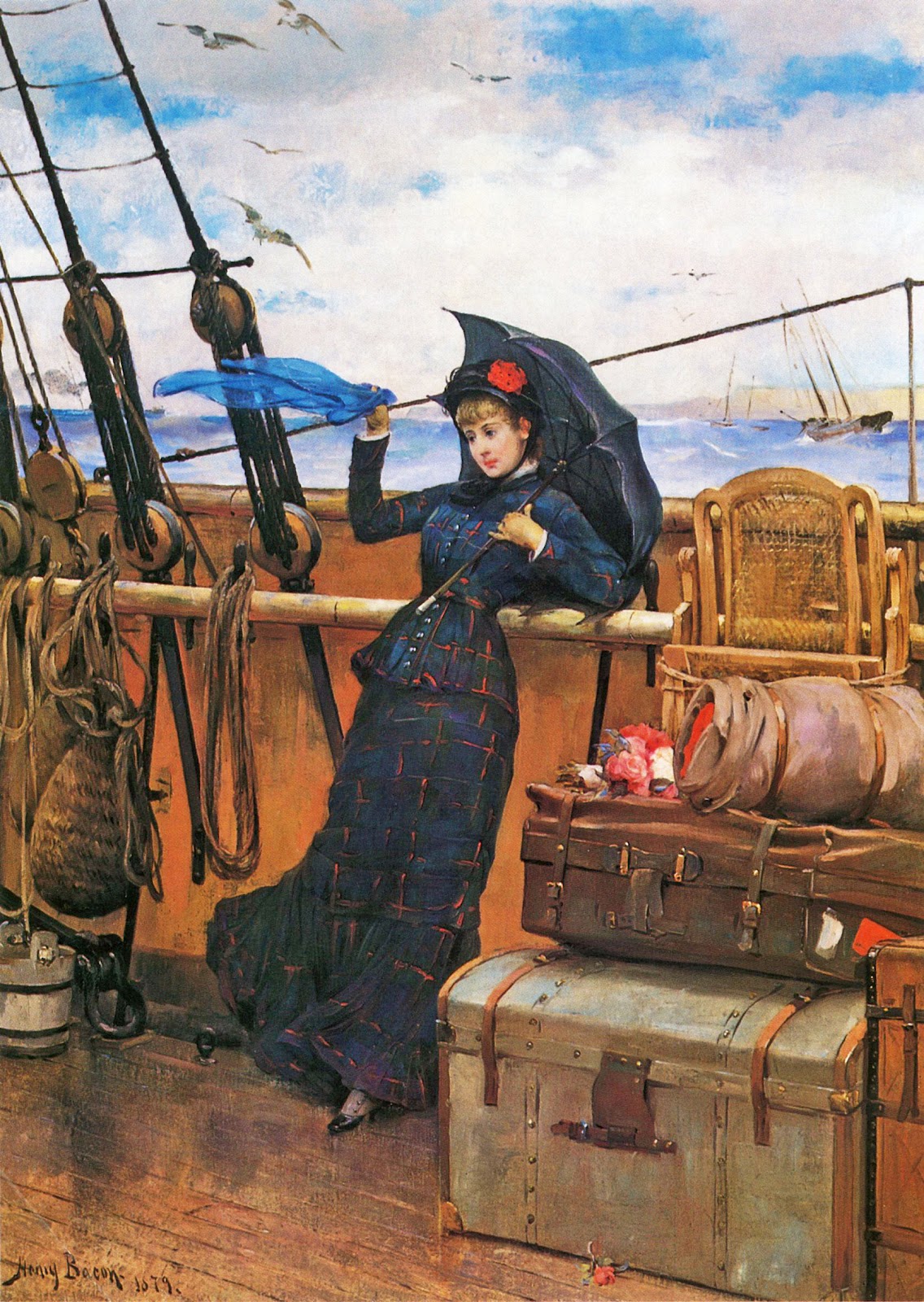 19th century American Paintings: Henry Bacon