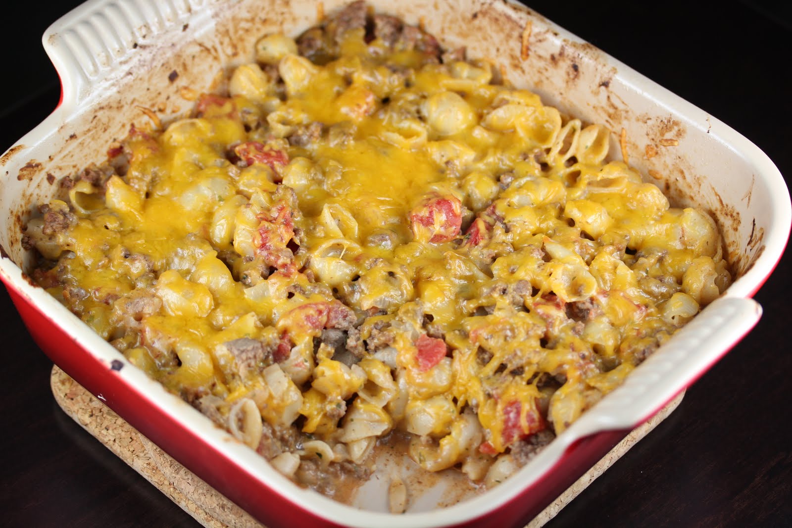 Mac & Cheese Meat Casserole A Zesty Bite