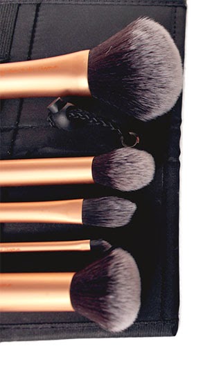 your base flawless core collection, your eyes enhanced starter set, pointed foundation brush, real technique, brush, samantha chapman, review, detailer brush, pointed brush, buffing brush, contour brush, powder brush, beauty, makeup, blog, enjoyk,