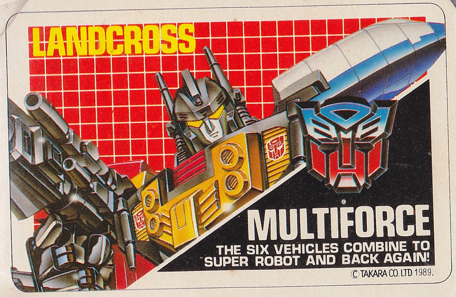 Transformers Bio Card Database G1 Victory