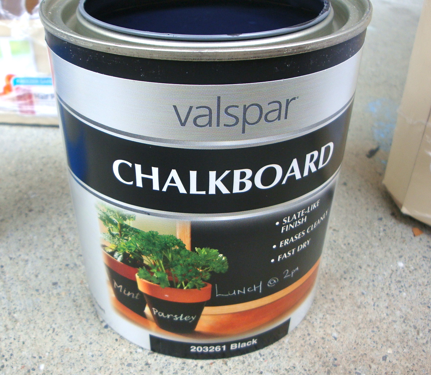 CALI B&G Chalkboard Paint Glass Canister Tutorial