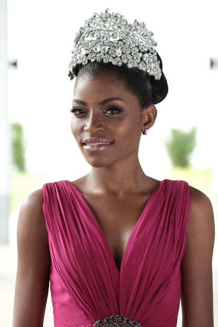 Miss Guinea Equatorial 2013 Restituta Mifumu Nguema Okomo