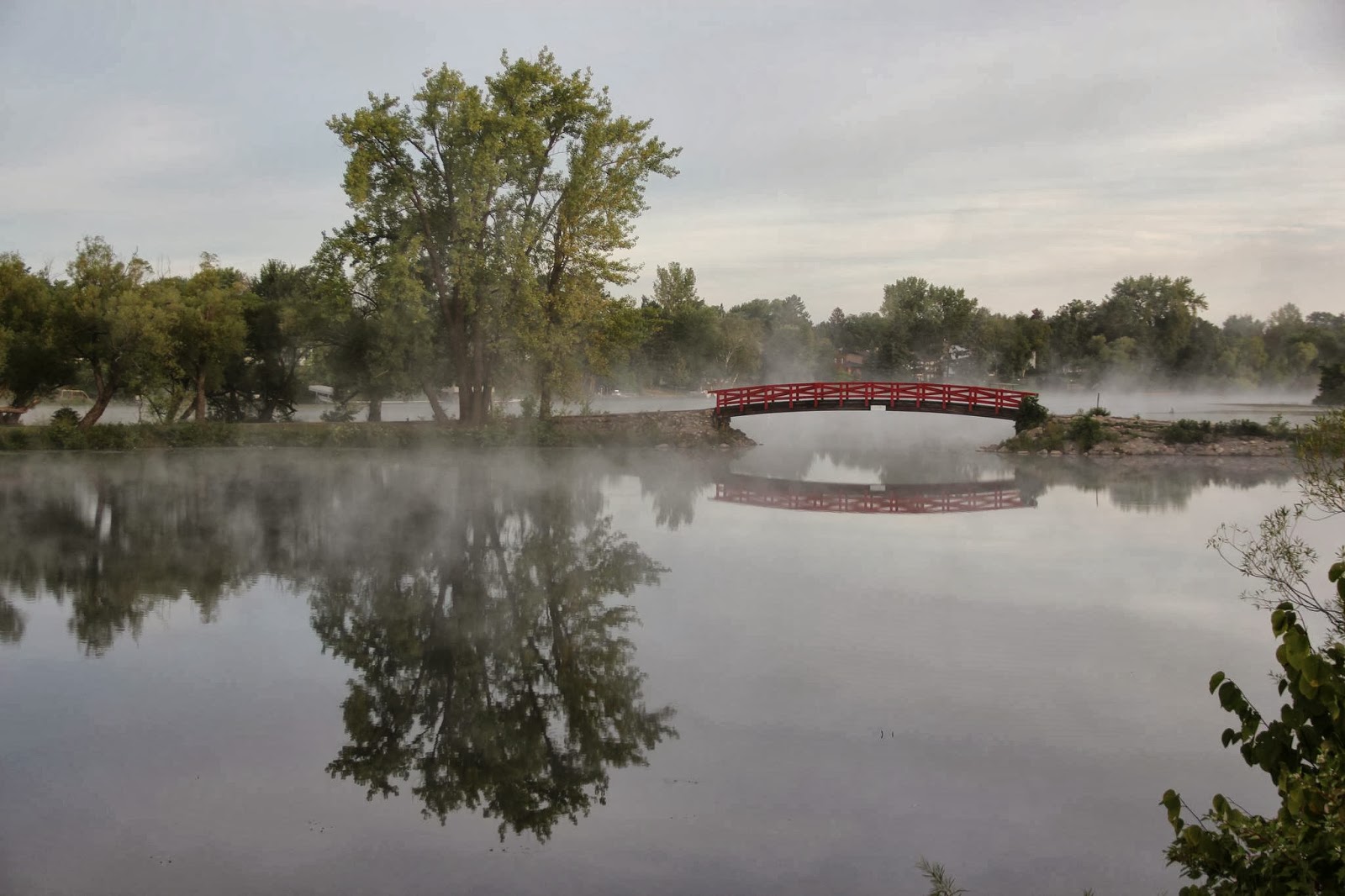 stamping up north with laurie The Red Bridge
