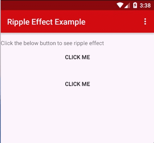 How to Add Ripple Effect/Animation to a Android Button | Viral Android –  Tutorials, Examples, UX/UI Design