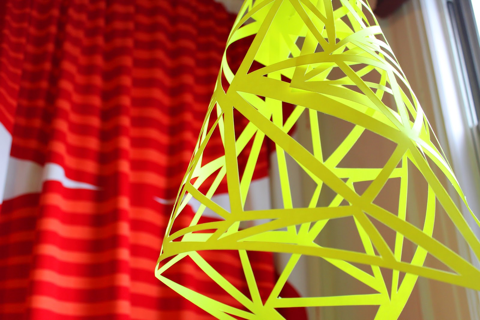 Nest DIY Paper Cut Lamps in our Home