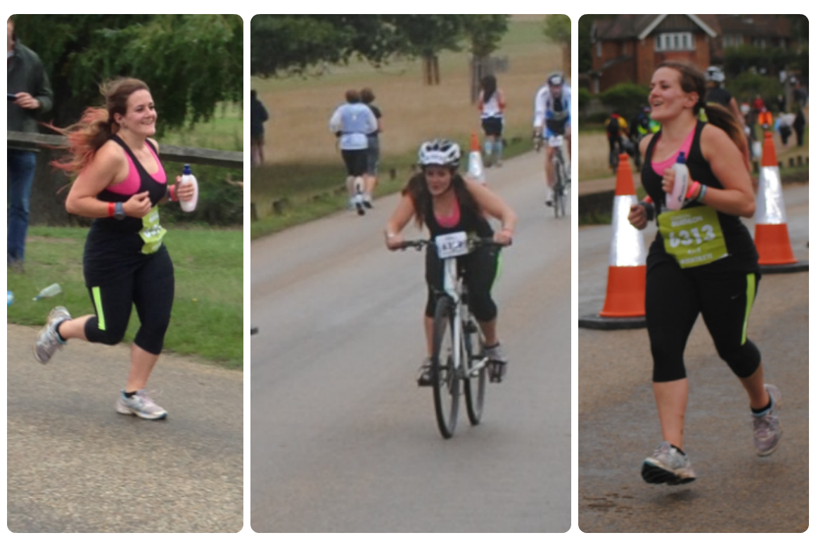 London Duathlon 2013 London Duathlon review - Tess Agnew fitness blogger