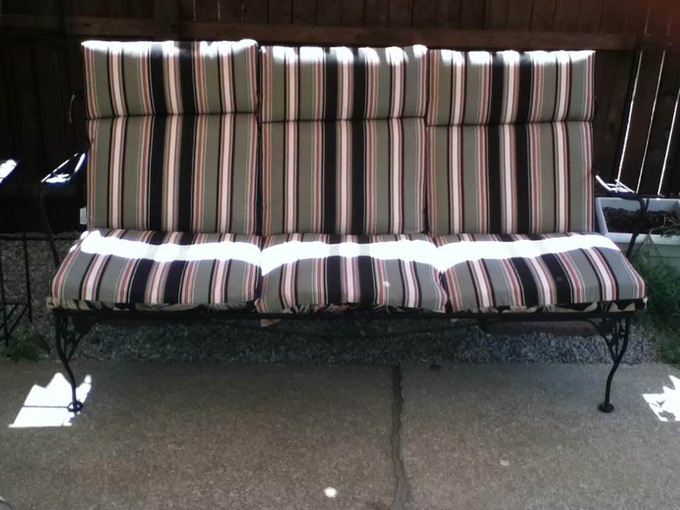 Projects Around the House Outdoor Furniture Redo