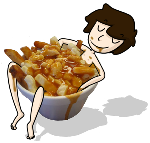 La poutine, un plat pour les Québécois de sauce ! Vous connaissez ? Poutine1
