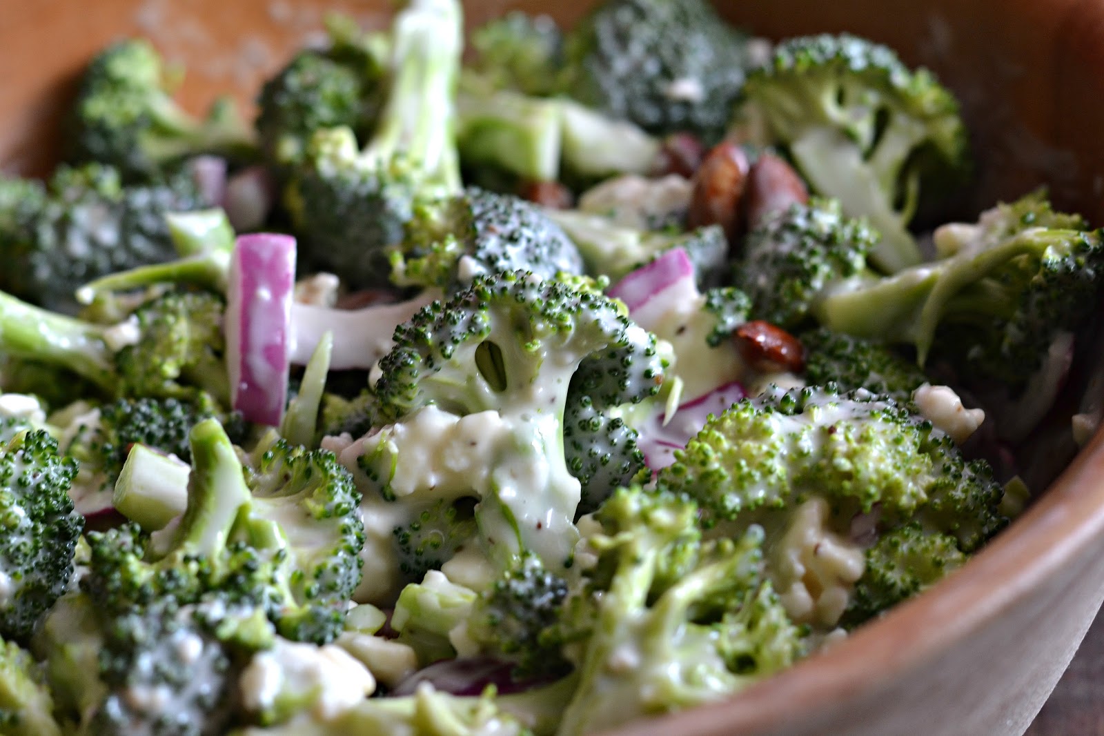 Bakeaholic Mama Blue Cheese Broccoli Salad