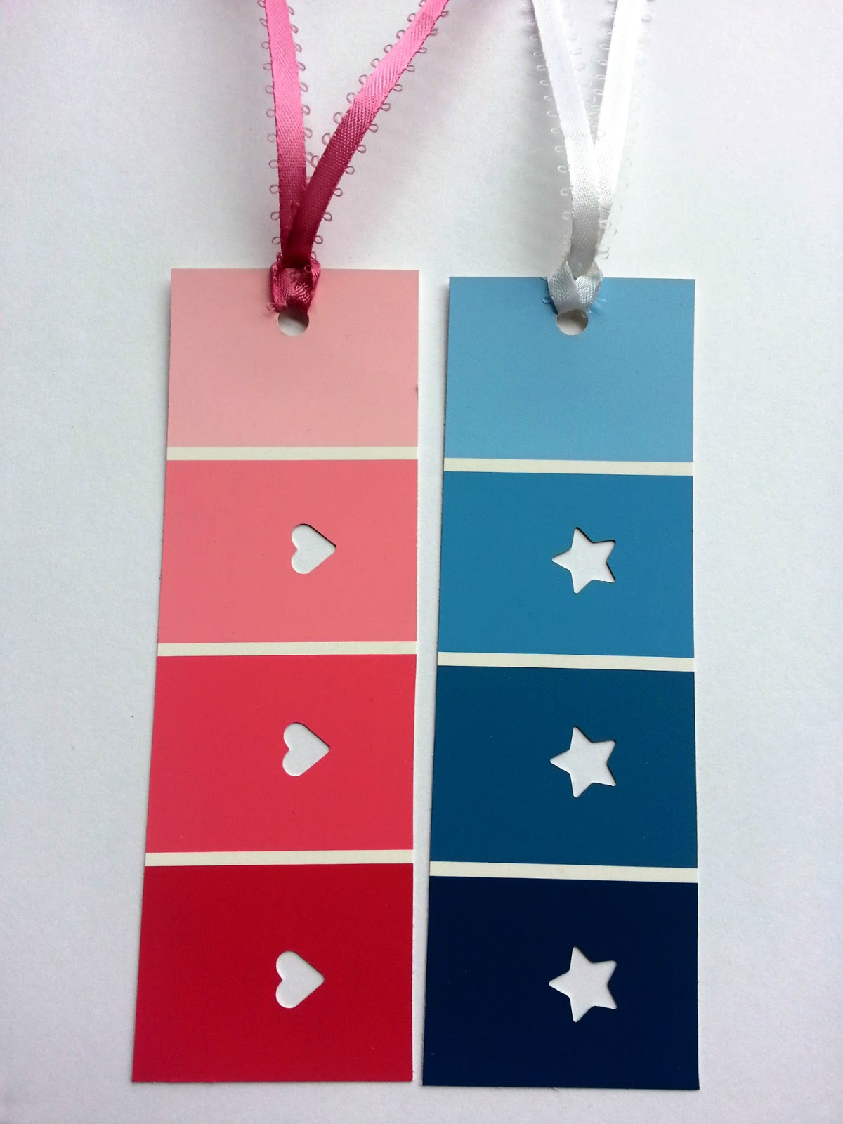 Castellon's Kitchen Paint Chip Bookmarks