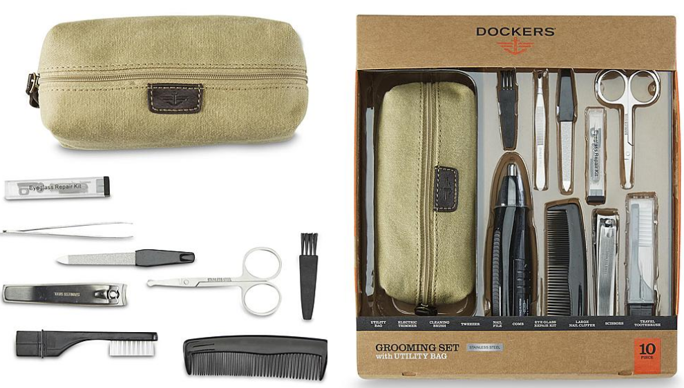 Coupons And Freebies: Dockers Mens 10-Piece Grooming Kit ...