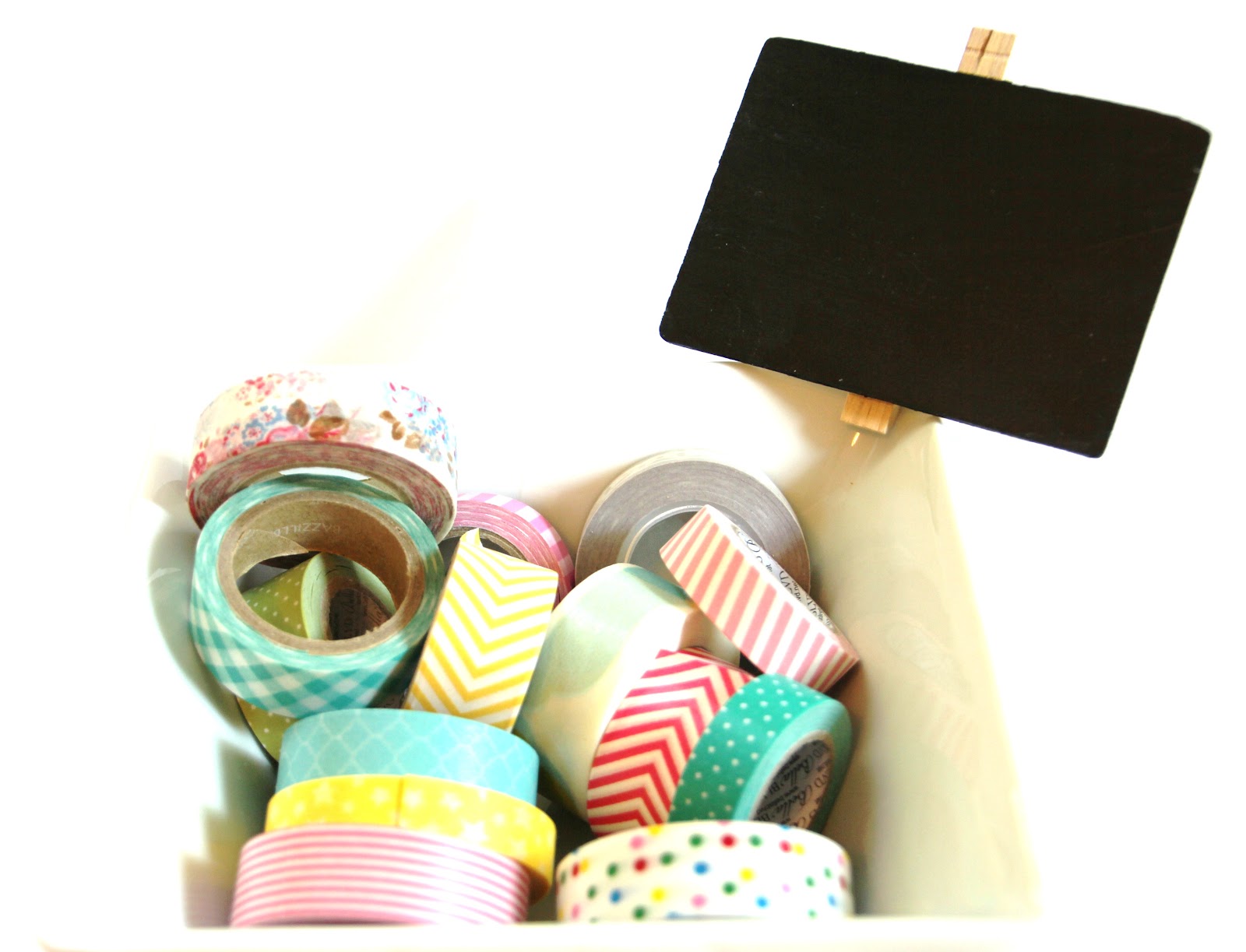 Lovely Little Life DIY Chalkboard Clothespin Clips