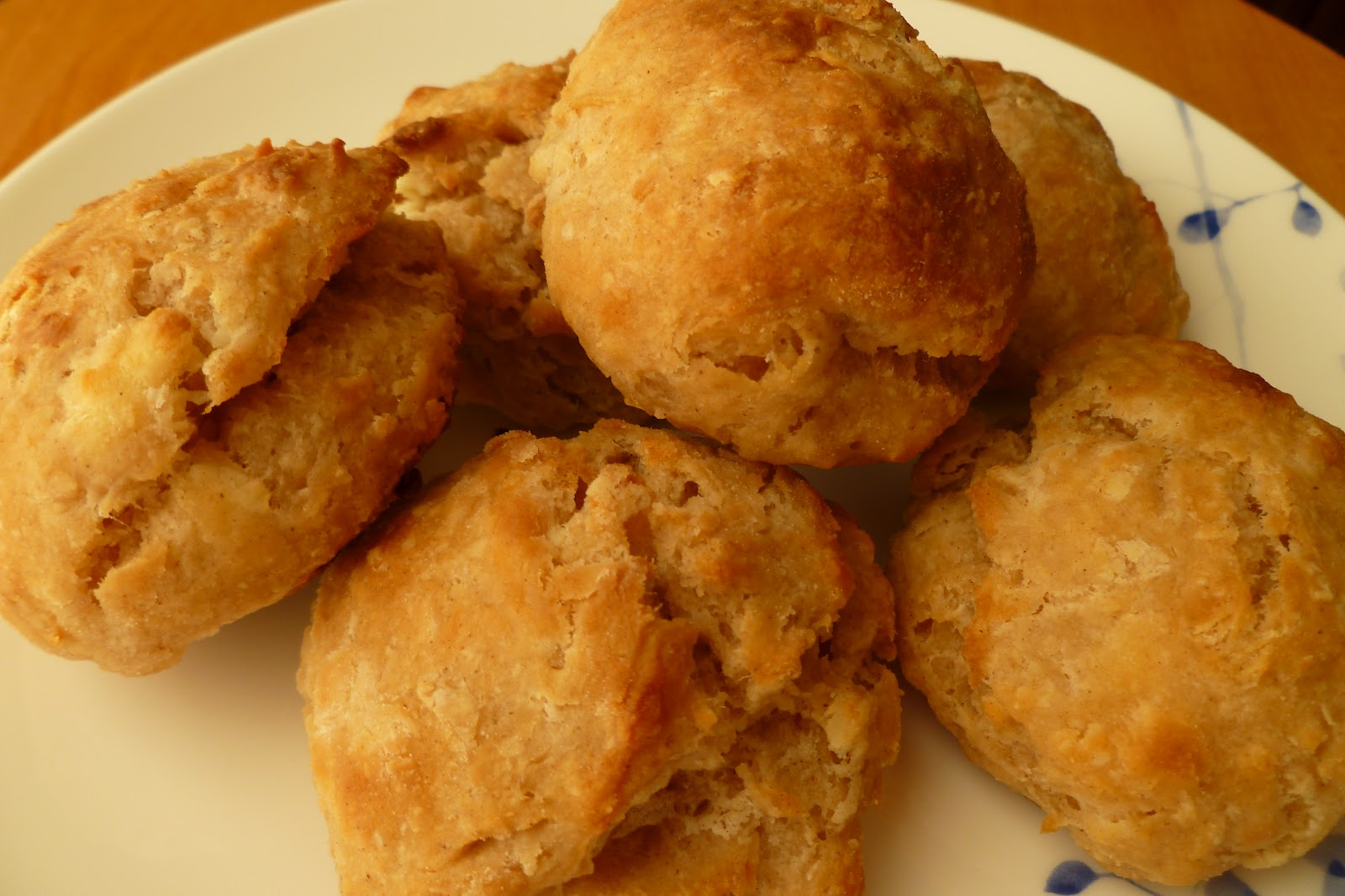 The Pastry Chef's Baking Cinnamon Cream Cheese Biscuits