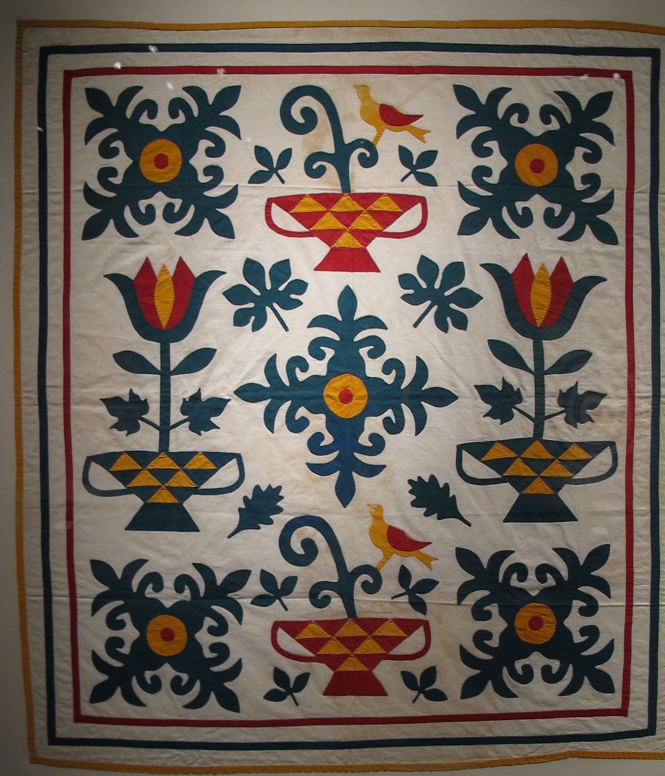 S is for stitch Quilts in the Mercer Museum (finally!)