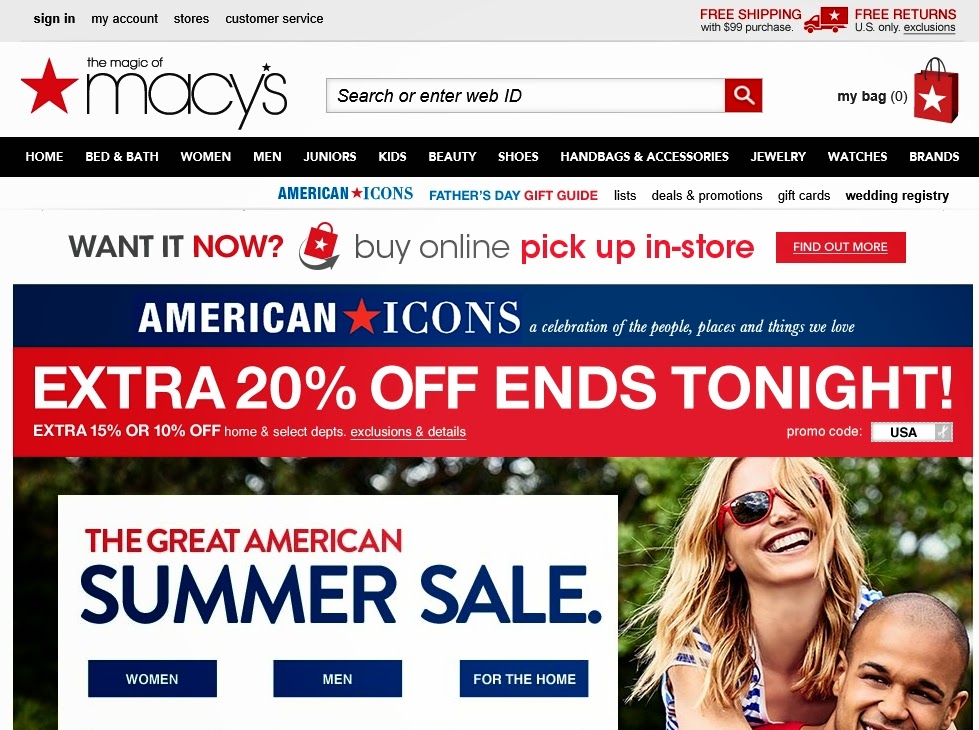 Macy's online watch coupons