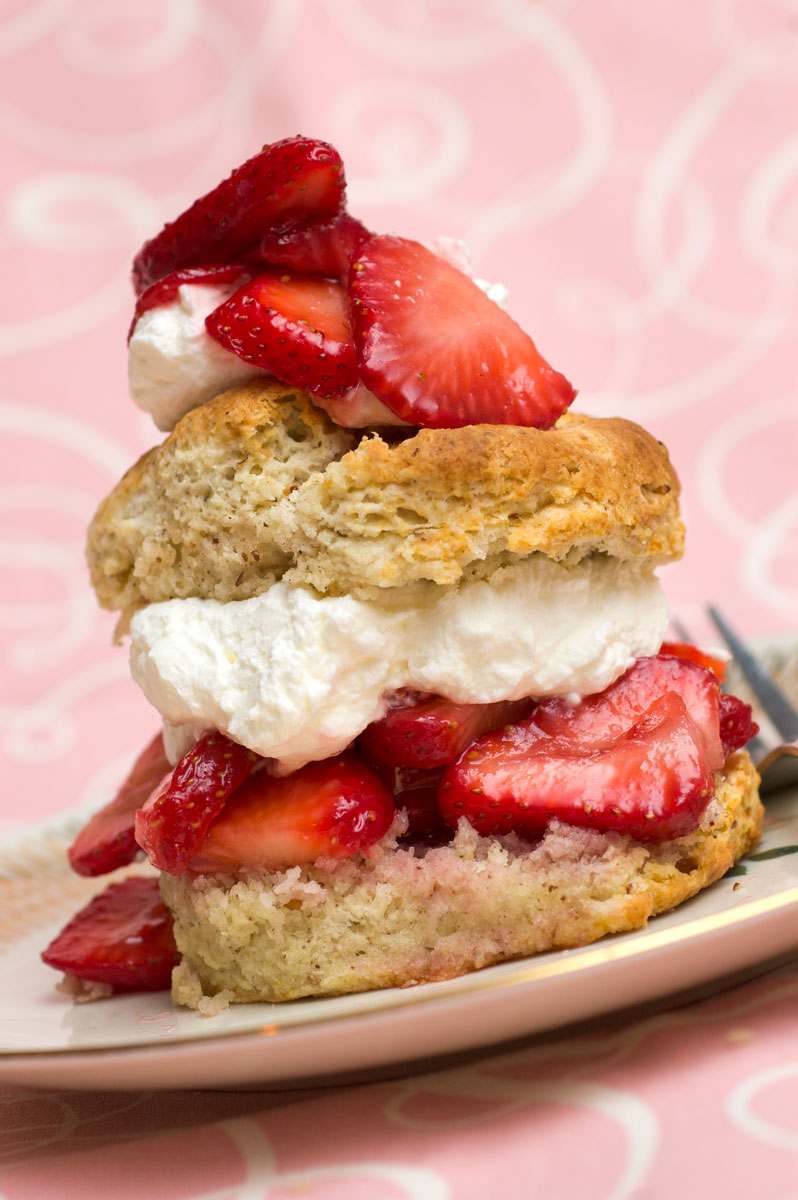 Strawberry Shortcake with Toasted Pecan Buttermilk Biscuits + My 2nd Fox News Appearance!