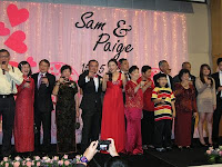 The toasting ceremony
