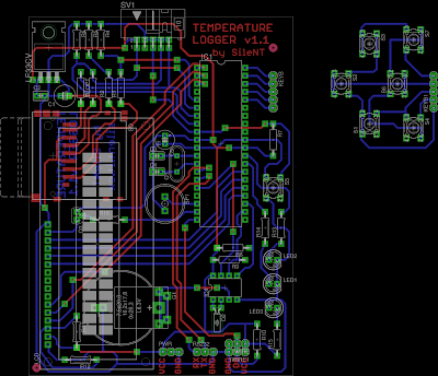 Temperature Data Recorder microcontroller based,humidity sensor, pressure, anemometer,2-Wire Serial EEPROM AT24 series,ATmega32