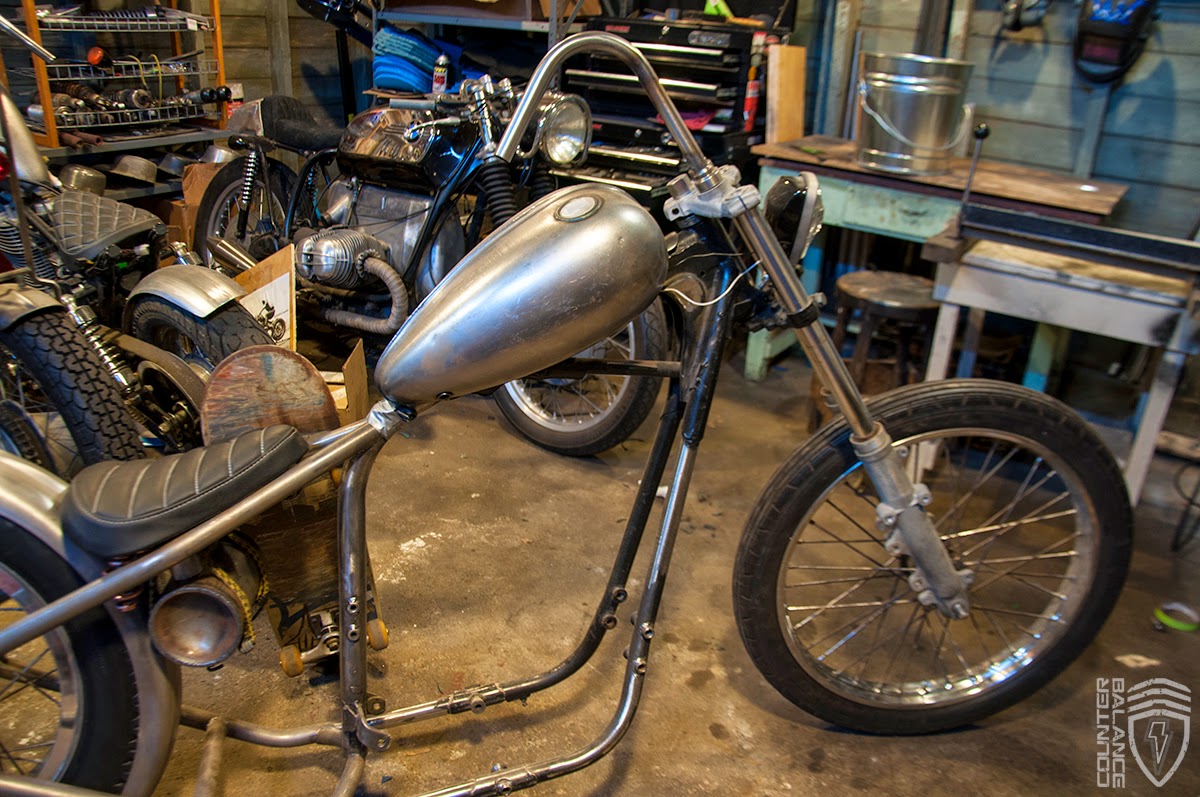 Counter Balance Motorcycles XS 650 Pandemonium Choppers Build Off