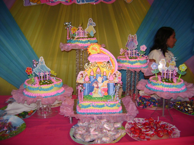 Tartas de niñas de princesas - Imagui