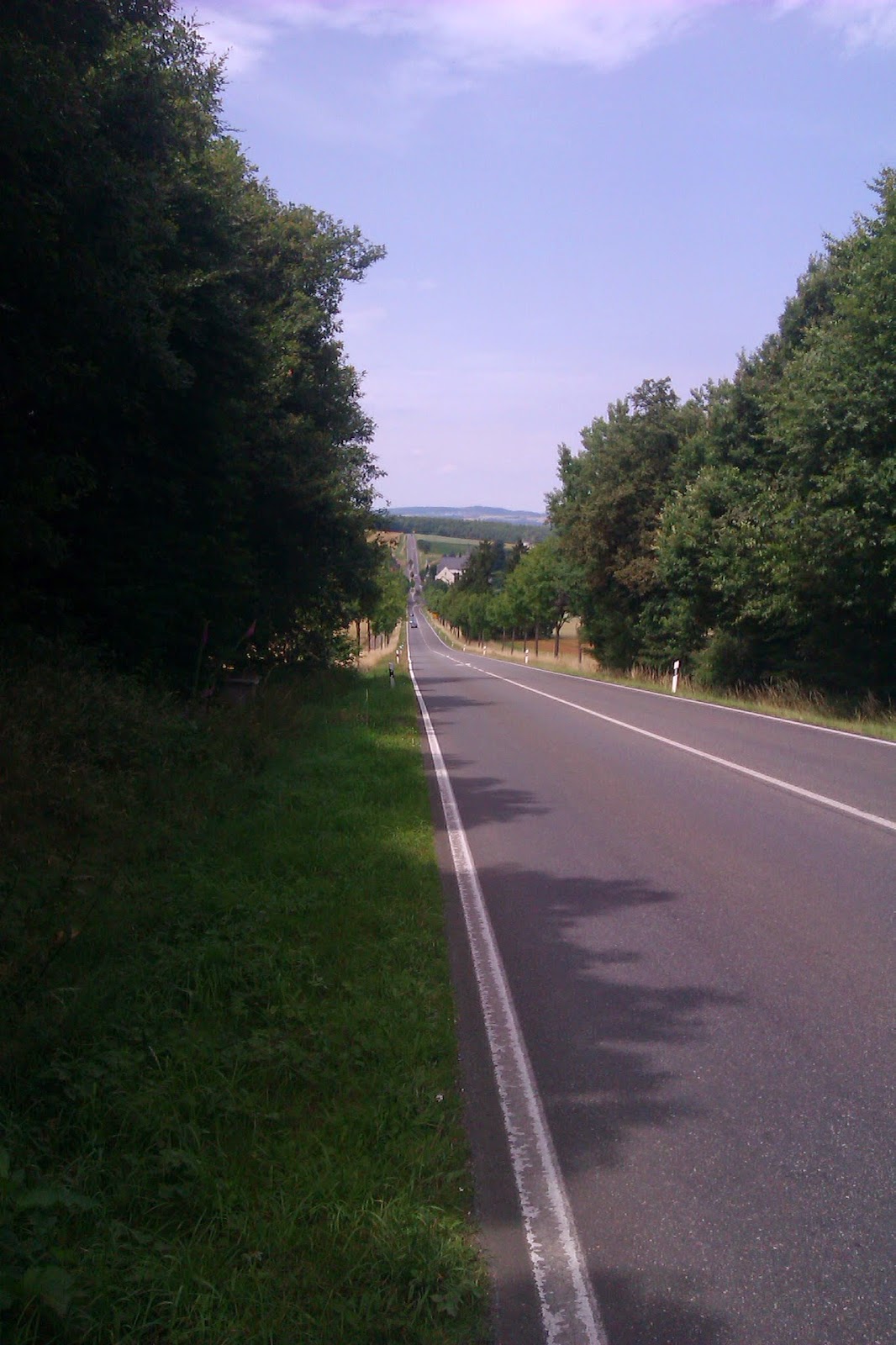 After Singhofen hills Downhill afterwards