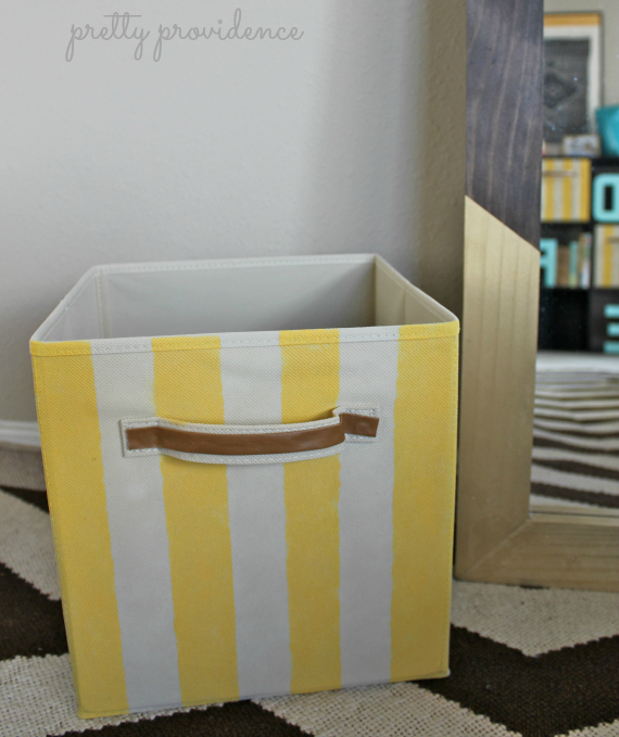 Storage Bin Makeover