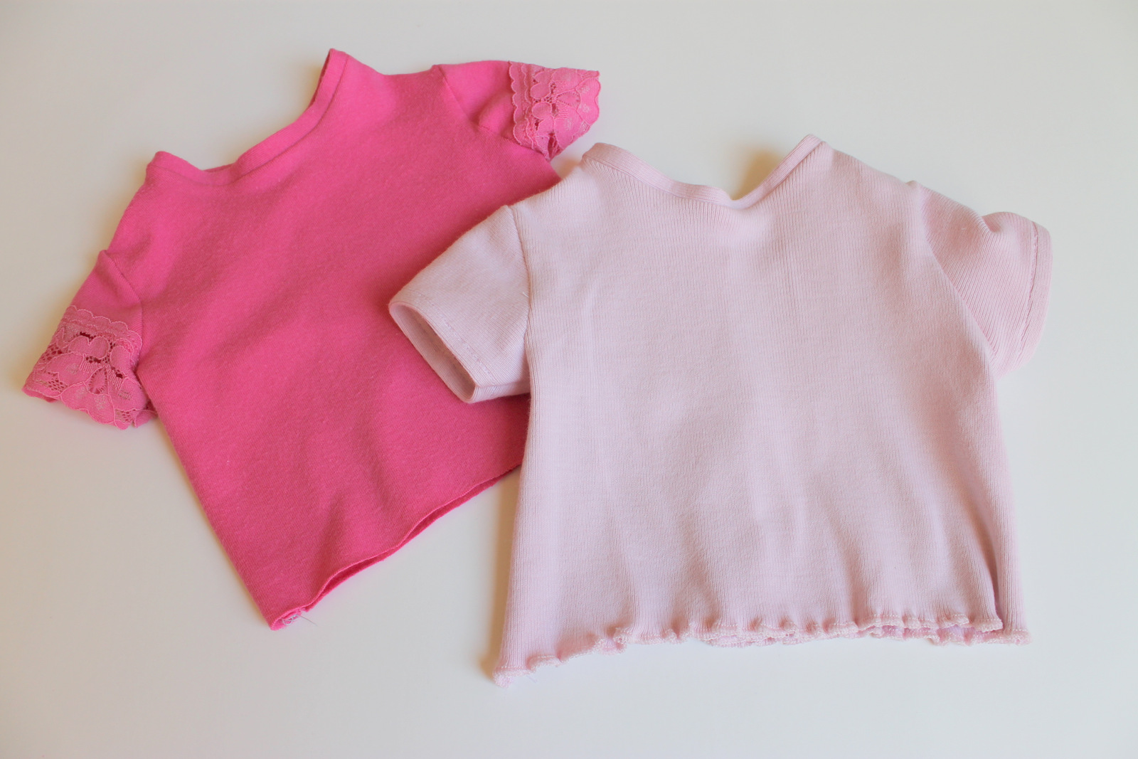 Serving Pink Lemonade How to Sew a Shirt for an 18 Inch Doll Free Pattern Included