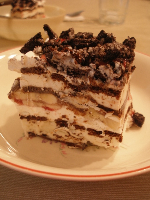 thy hand hath provided ice cream sandwich cake