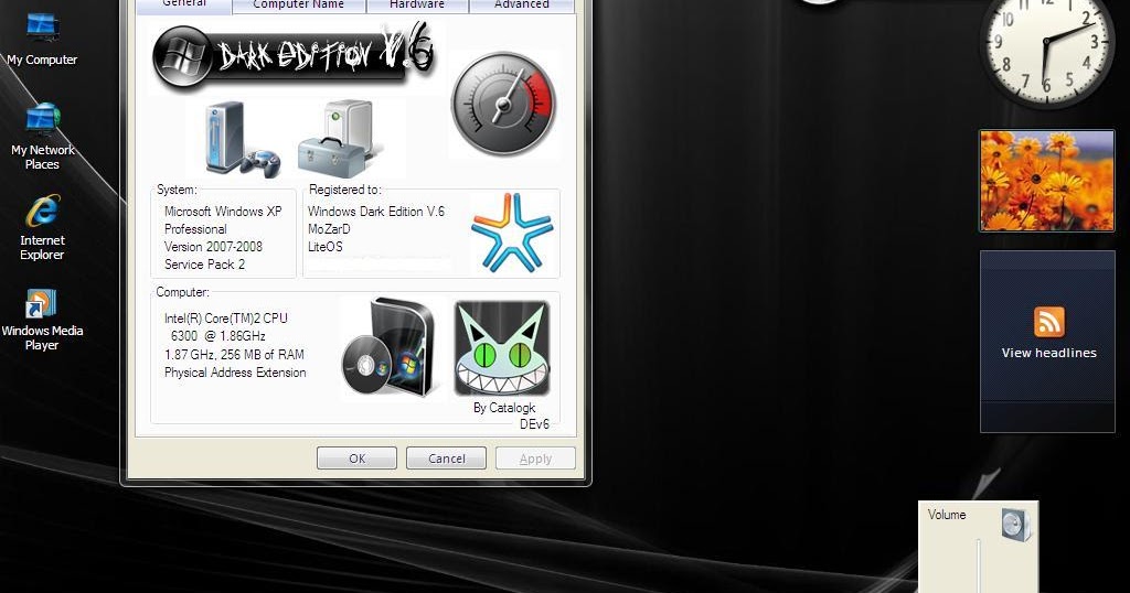 windows xp dark edition v7 windows xp dark edition v7