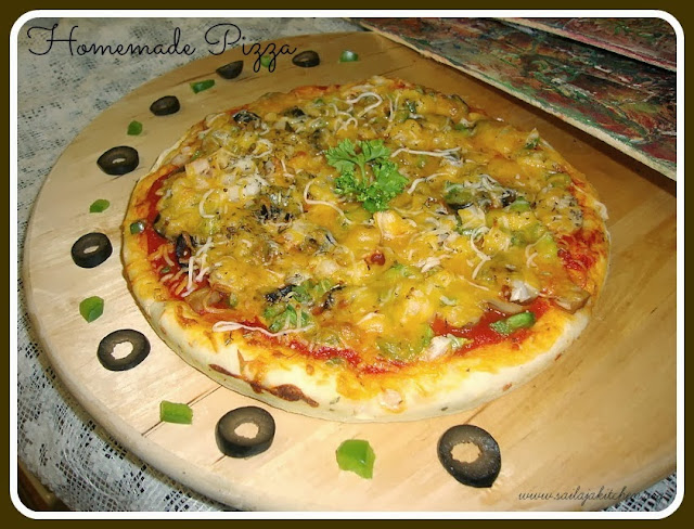 photo of Homemade Vegetable Pizza