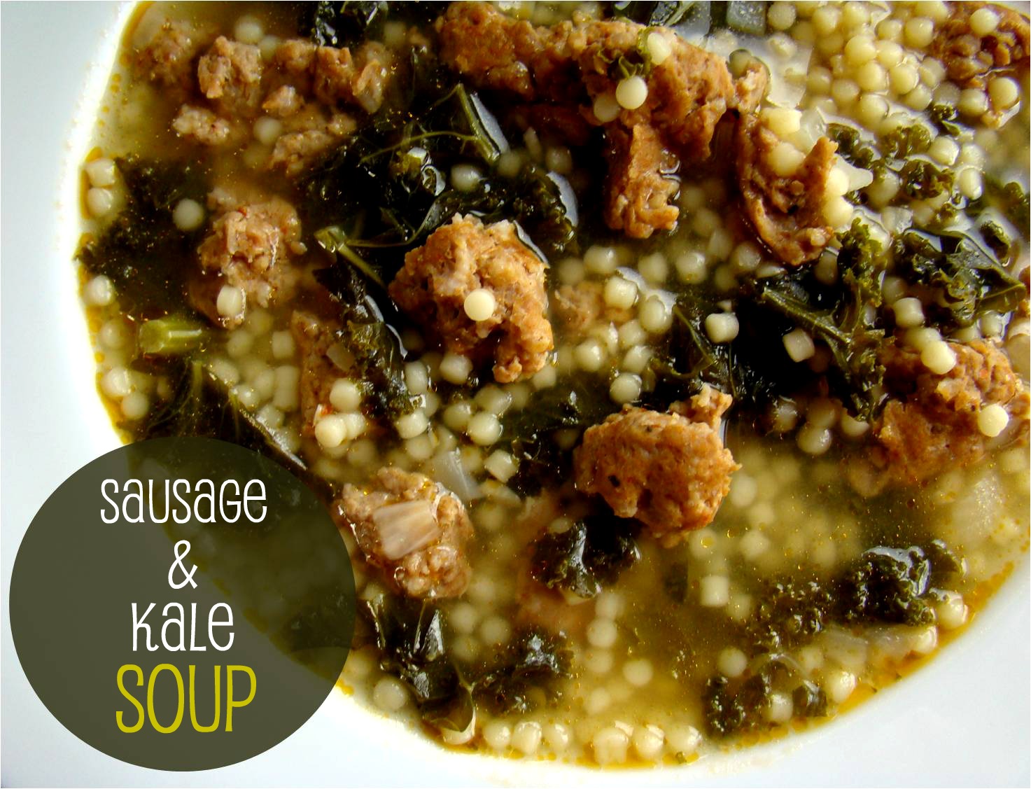 Sausage & kale soup