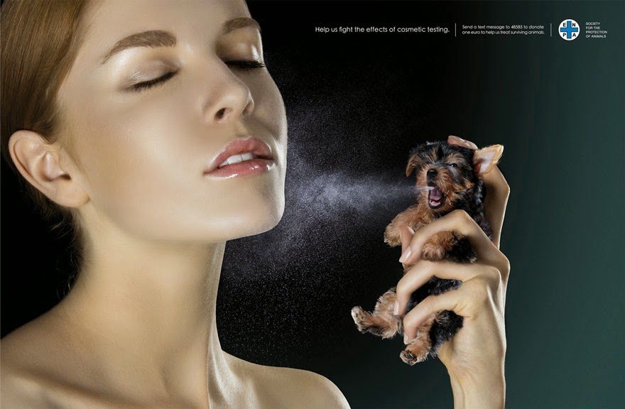 Help Us Fight The Effects Of Cosmetic Testing - 33 Powerful Animal Ad Campaigns That Tell The Uncomfortable Truth Help Us Fight The Effects Of Cosmetic Testing - 33 Powerful Animal Ad Campaigns That Tell The Uncomfortable Truth