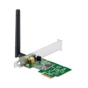 Include Full Height and Low Profile bracket with PCI-E Interface WPS Button Support Wireless-N Network Adapter ASUS PCE-N10 150Mbps Transmit // 150Mbps Receive