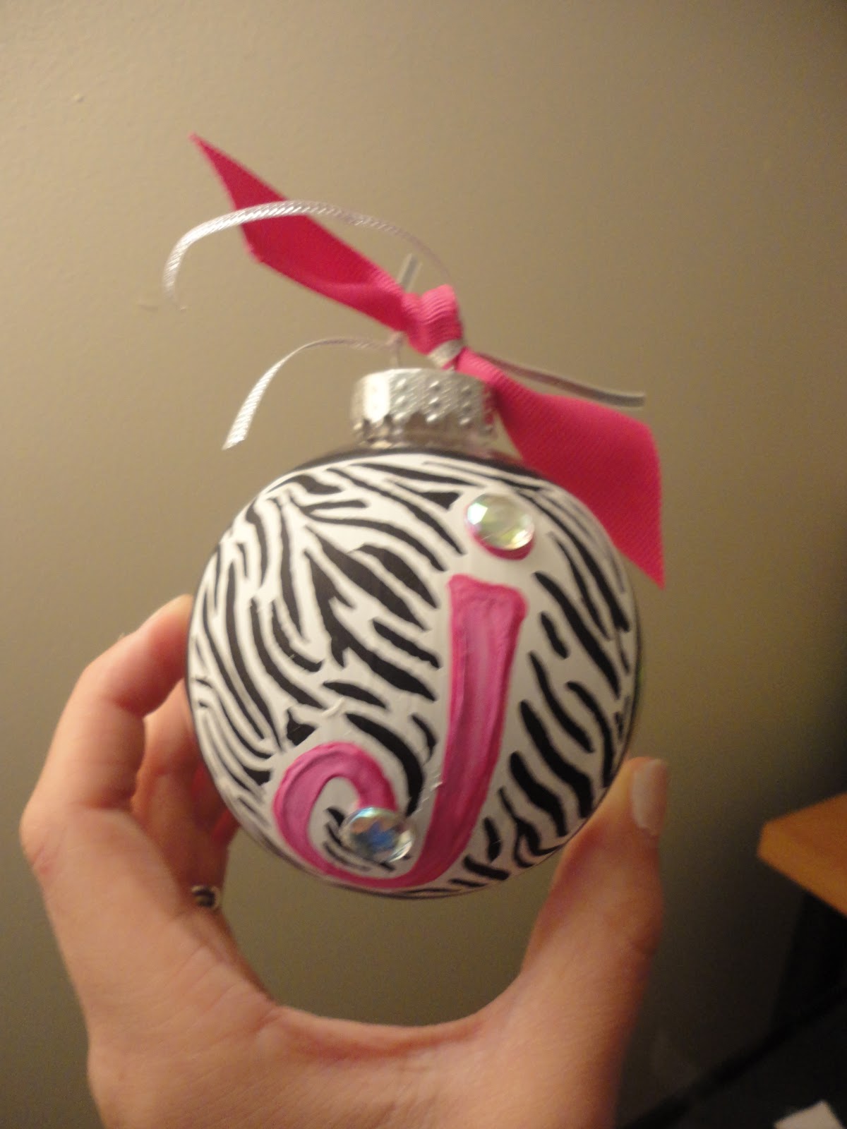Girly Christmas Ornaments!