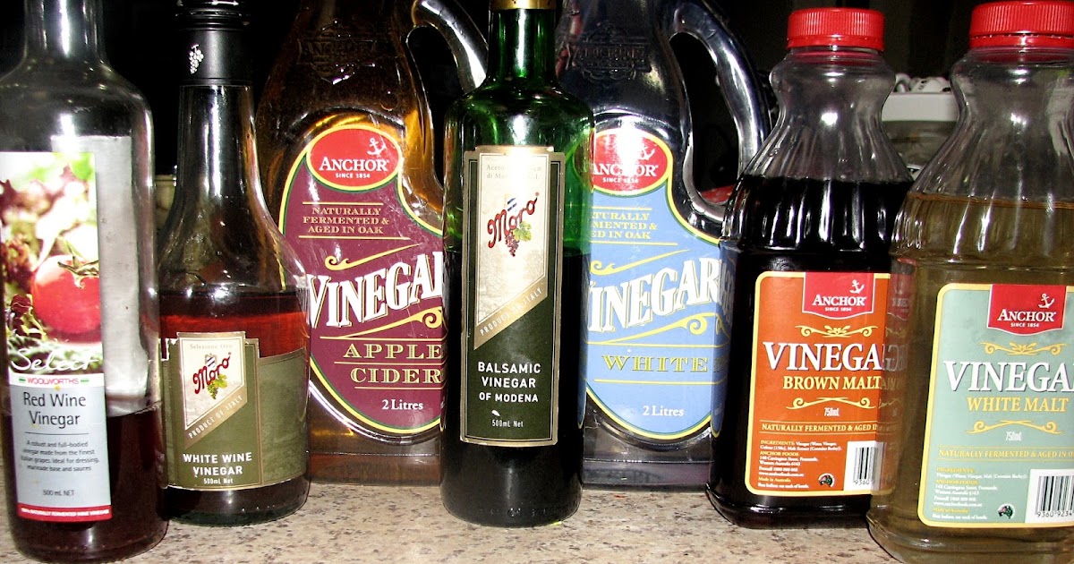 FOOD PRESERVING VINEGARS TO USE WHEN CANNING